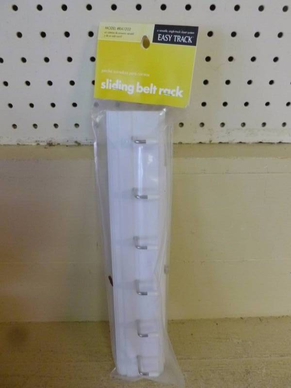 lot 381 image: New Sliding Belt Rack