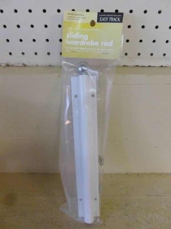 lot 382 image: New Sliding Wardrobe Rod