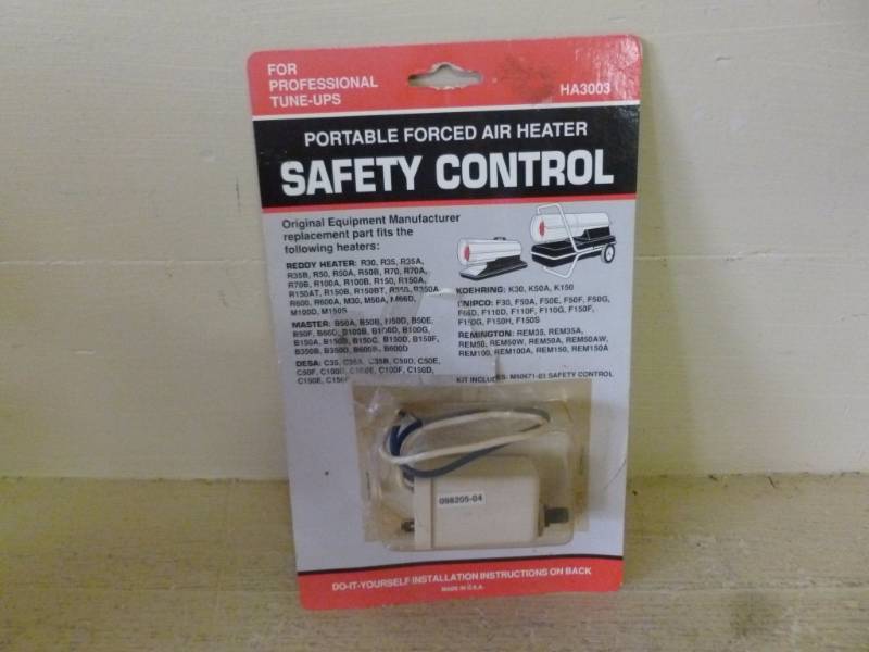 lot 391 image: New Portable Forced Air Heater Safety Control