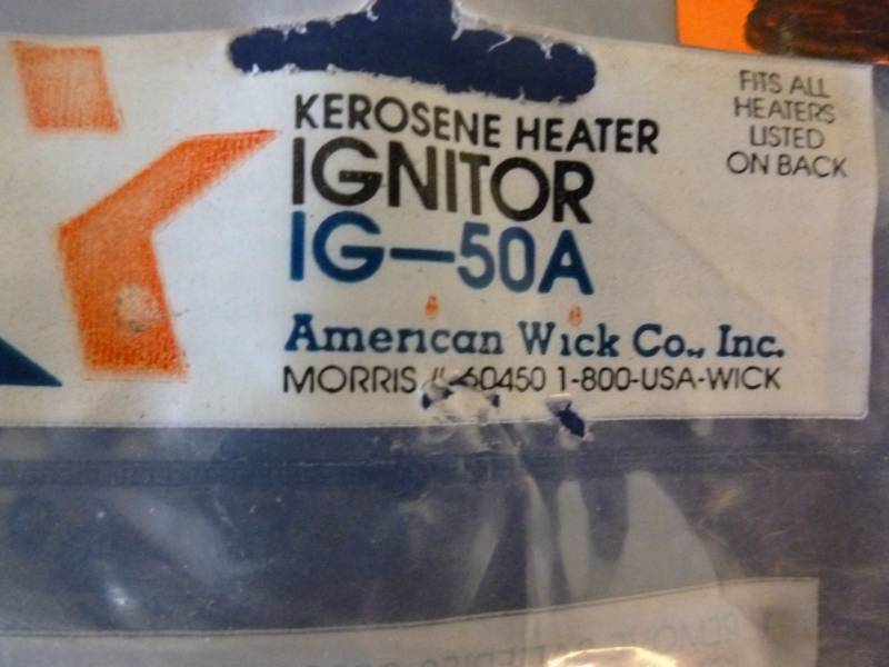lot 397 image: New Kerosene Heater Igniters
