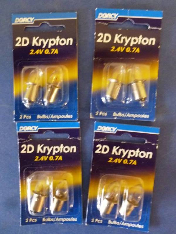 lot 460 image: New Flashlight Bulbs
