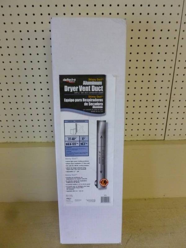 lot 541 image: New Aluminum Dryer Vent Dect