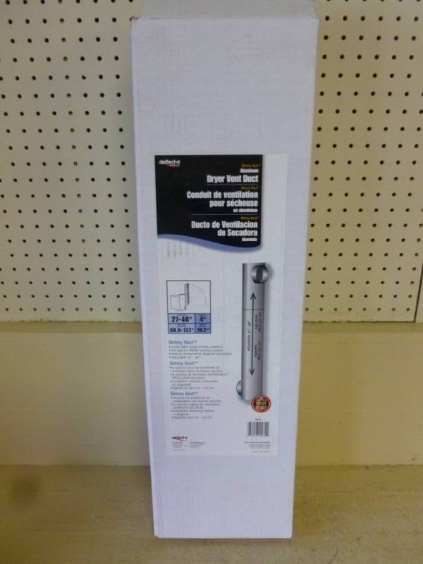lot 542 image: New Aluminum Dryer Vent Dect