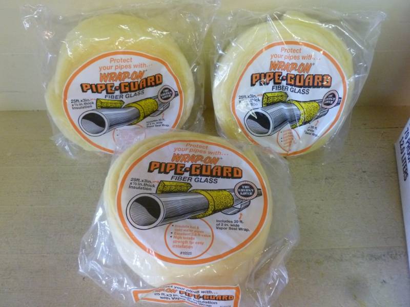 lot 629 image: New Pipe Insulation