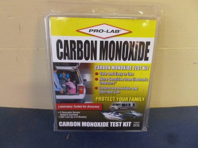 lot 673 image: New Carbon Monoxcide Test Kit