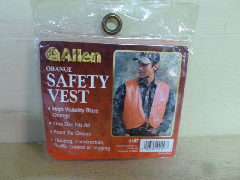 lot 703 image: New Orange Safety Vest