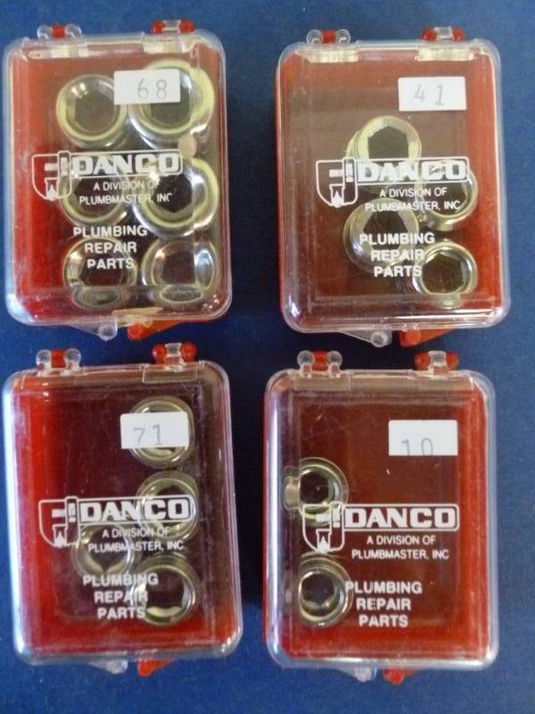 lot 721 image: New Plumbing Bib Seat Parts