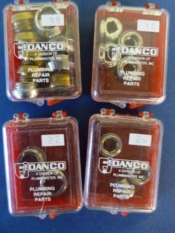 lot 723 image: New Plumbing Bib Seat Parts