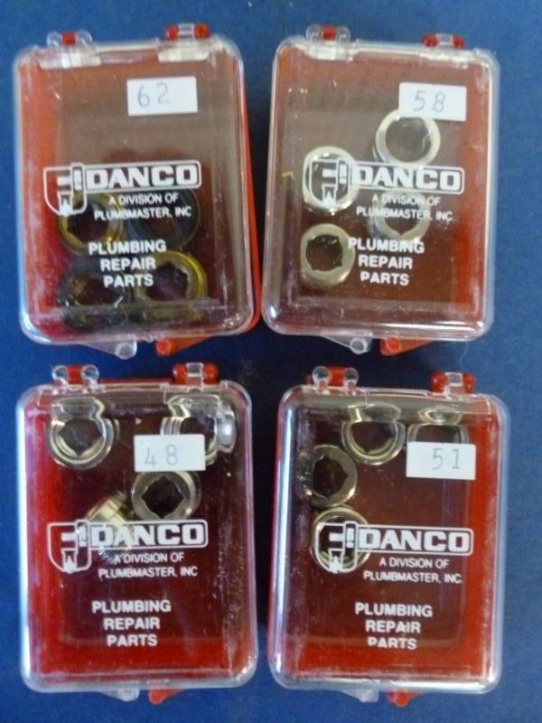 lot 727 image: New Plumbing Bib Seat Parts