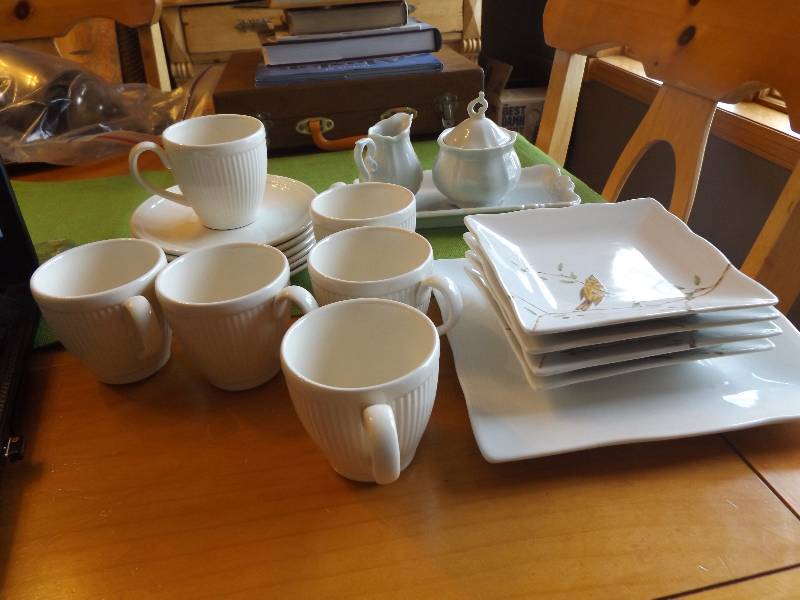 Wedgewood cups and saucers