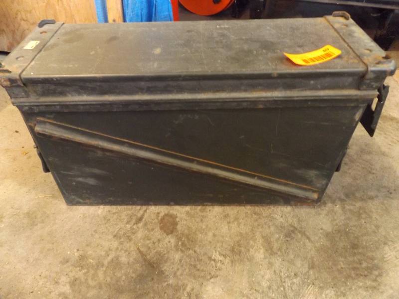 ammo box and tow straps