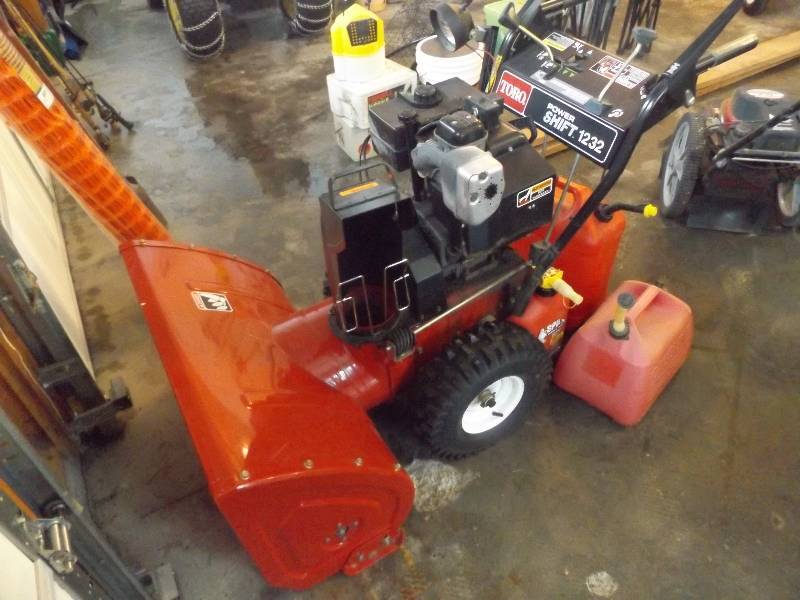 snow blower