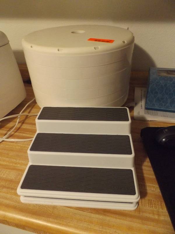 Dehydrator and spice shelves