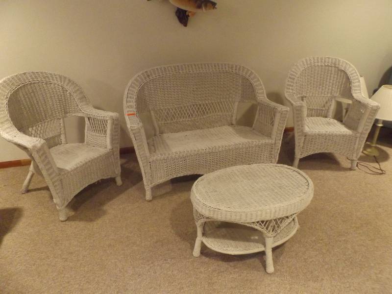 Wicker furniture set
