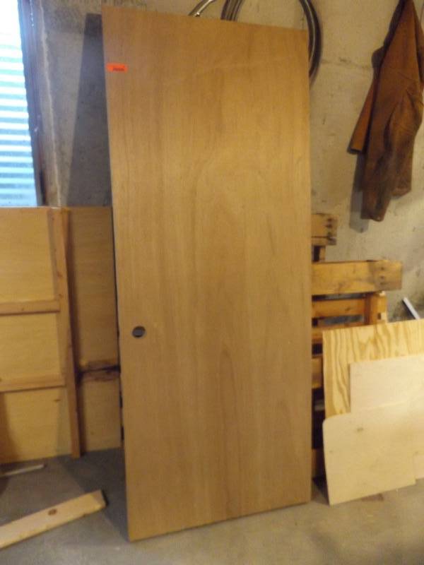 Door and wood