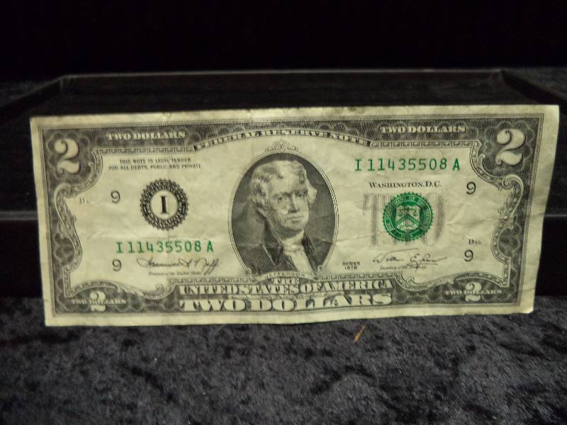 1976 $2 Federal Reserve Note