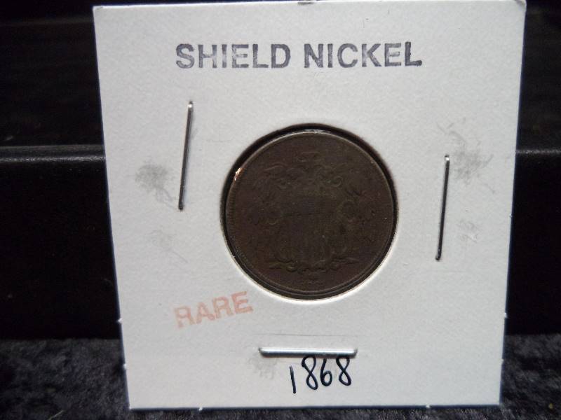 1868 Shield Nickel