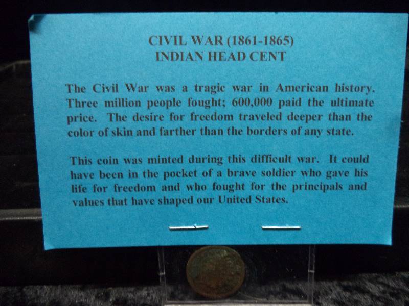 1864 Civil War Indian Head Cent