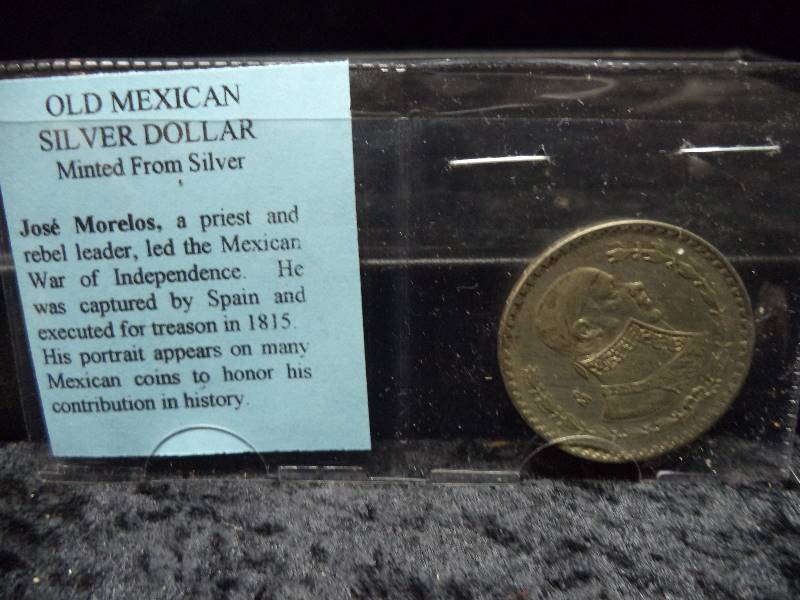 1959 Mexican Silver Dollar