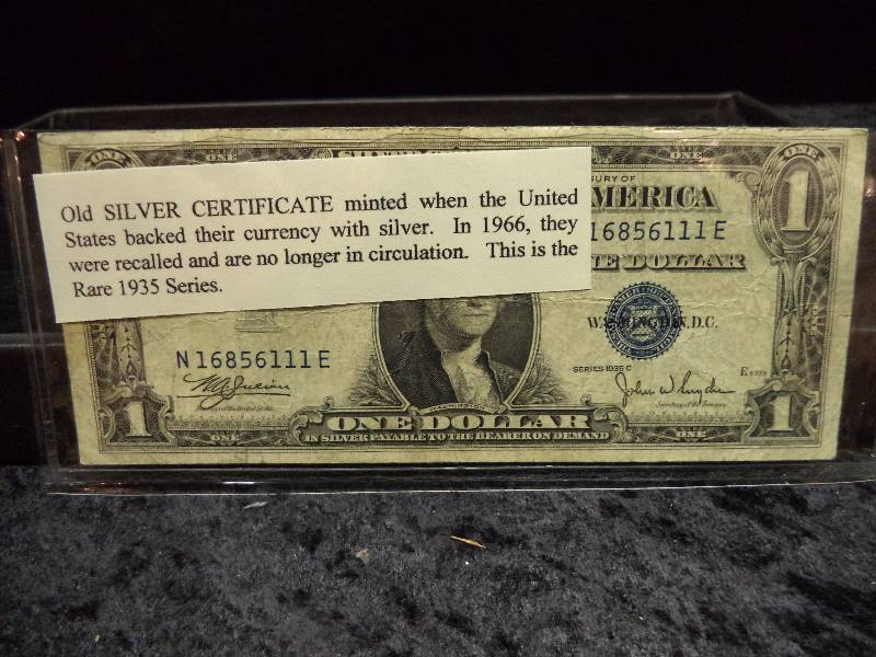 1935C $1 Silver Certificate