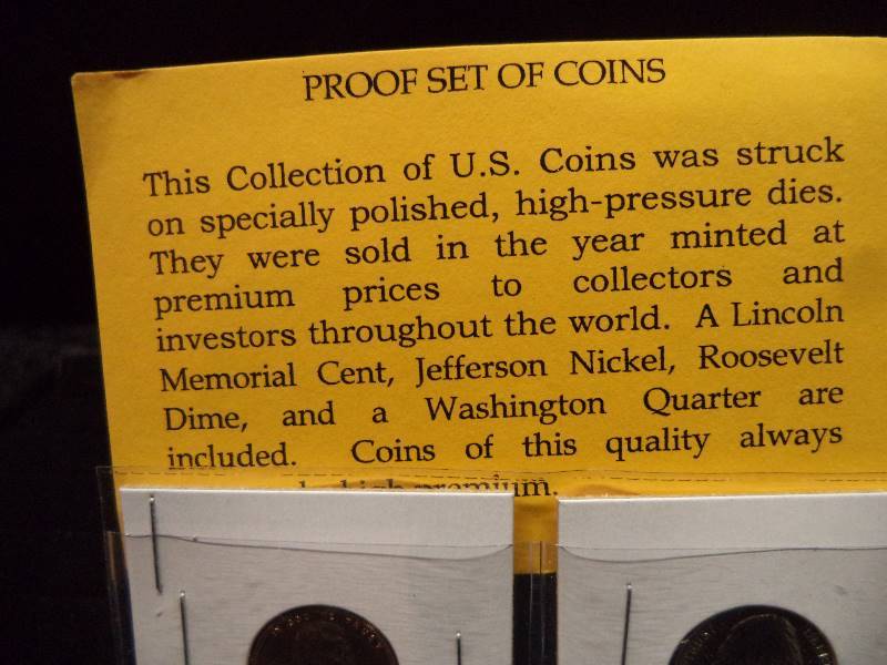 Lot - Proof Set of Coins