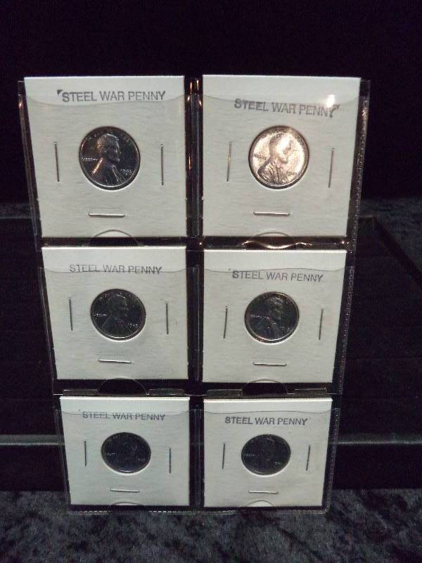 Lo t- Steel War Pennies