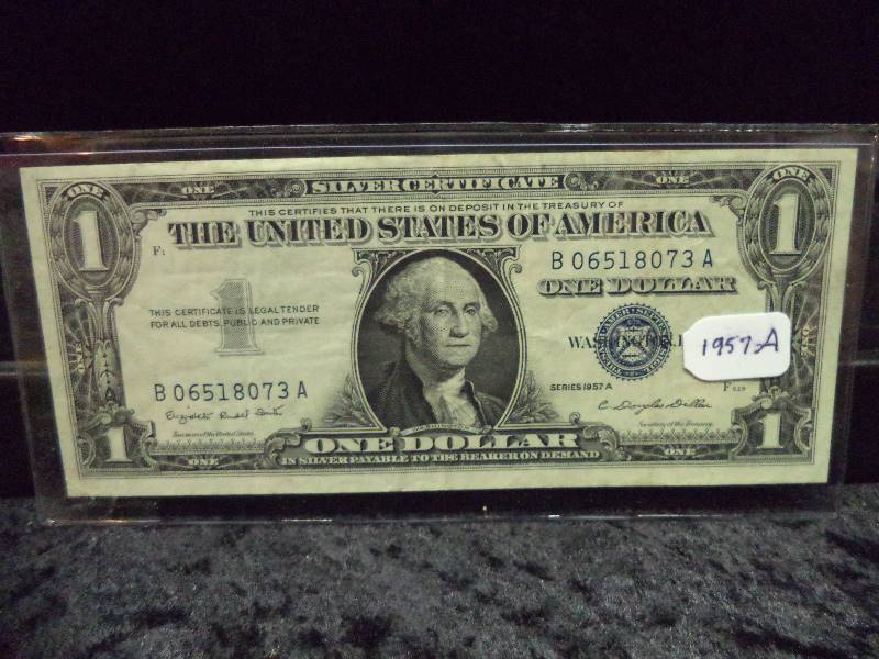 1957A $1 Silver Certificate