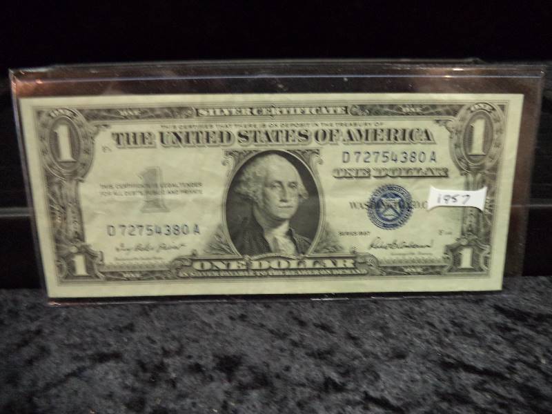 1957 $1 Silver Certificate