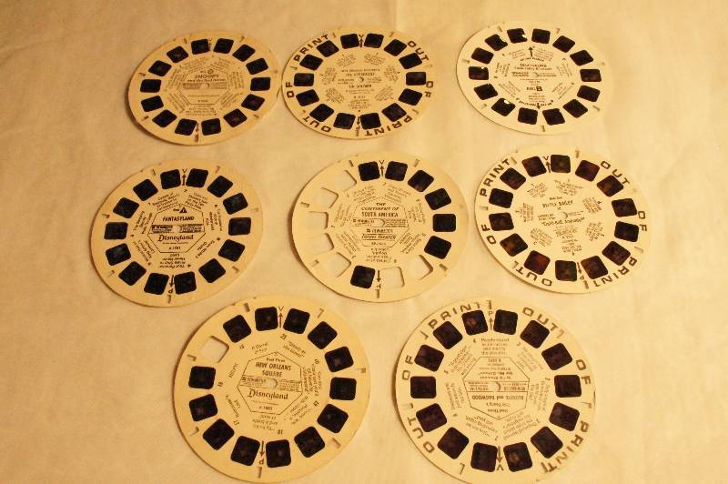 lot 497 image: Vintage View Master Slides