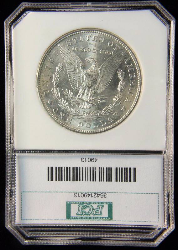 1881-S MORGAN SILVER DOLLAR MS 65 PCI CERTIFIED