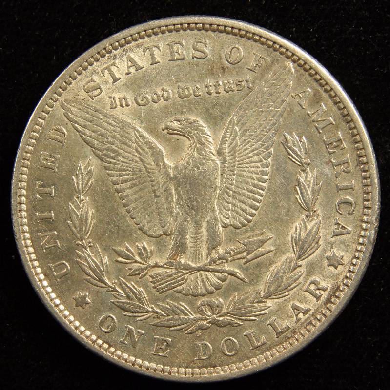 1889 MORGAN SILVER DOLLAR XF DETAILS
