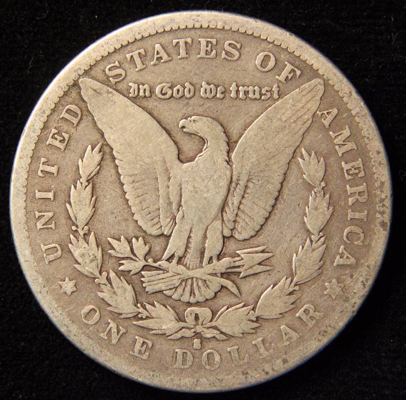 1879-S MORGAN SILVER DOLLAR