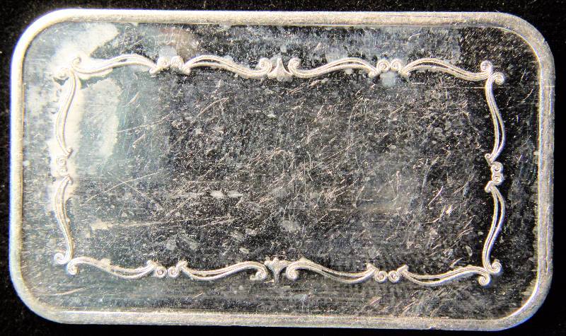 1 TROY OZ. .999 FINE SILVER BAR INTERNATIONAL SILVER TRADE UNIT