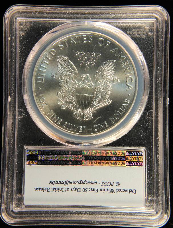 2016 AMERICAN SILVER EAGLE 1 TROY OZ. .999 FINE SILVER DOLLAR PCGS MS69 FIRST STRIKE