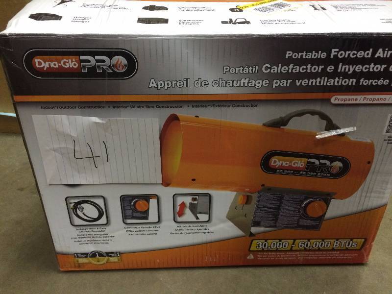 lot 41 image: Dyna-Glo Pro 30,000 BTUS