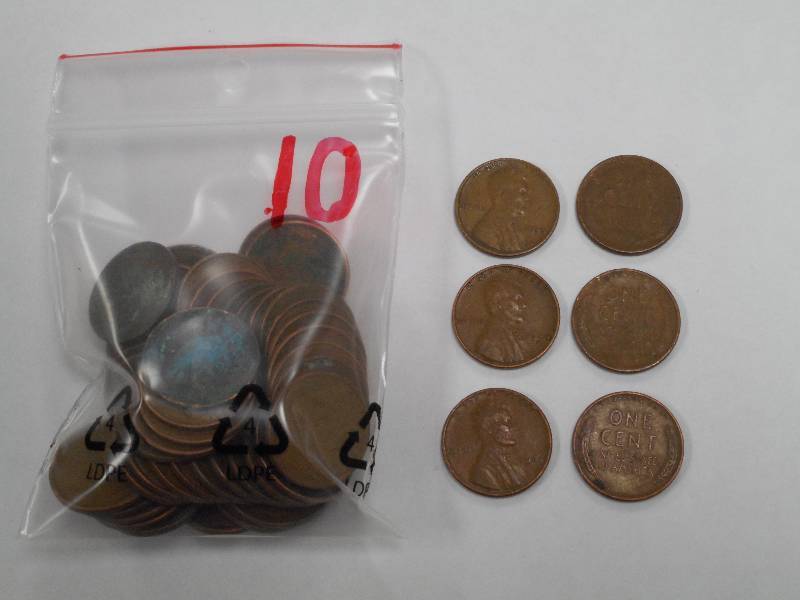 50 Wheat back Lincoln Cents...