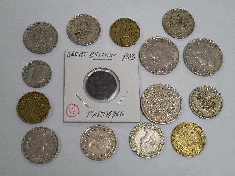 Misc. foreign Coins Great Britian ...