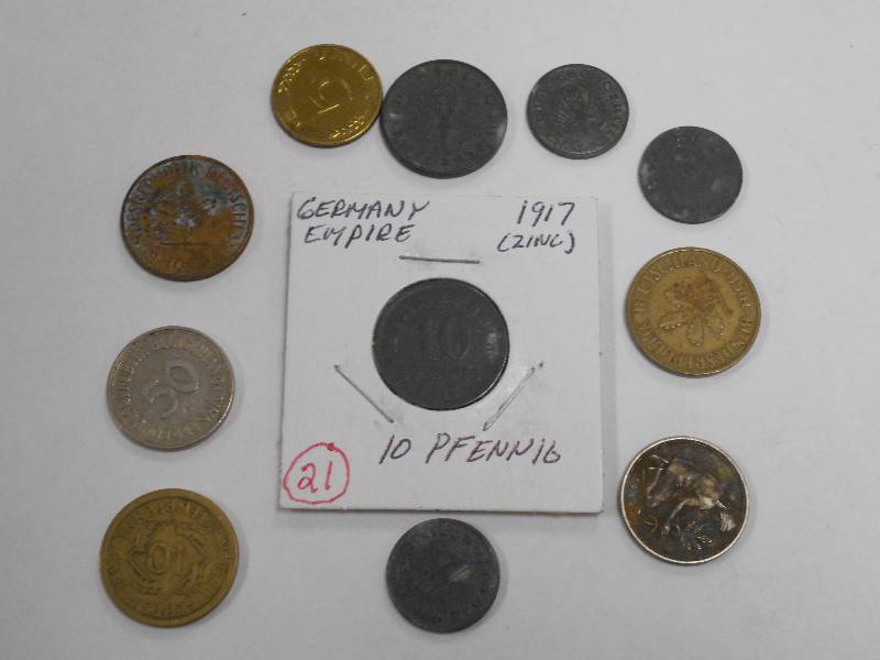Misc. foreign Coins Germany includ...
