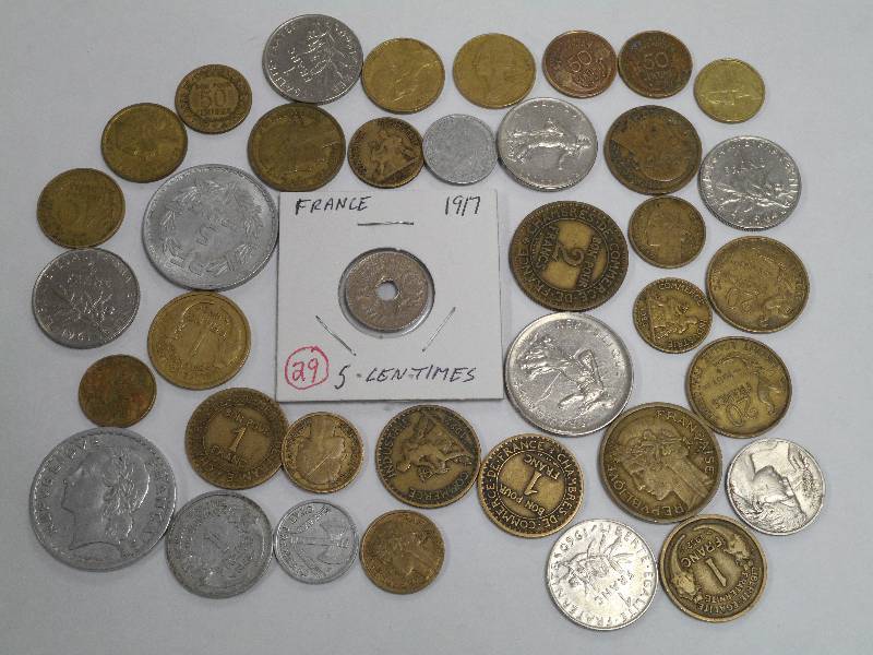 Misc. foreign Coins France includi...