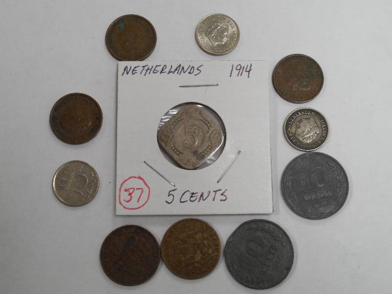 Misc. foreign Coins Netherlands in...