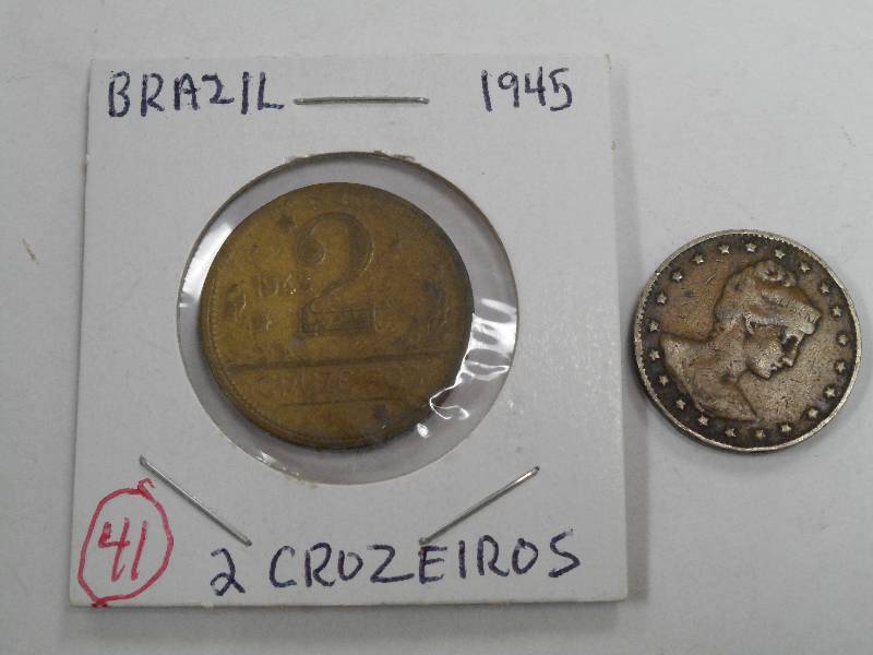 Misc. foreign Coins Brazil includi...