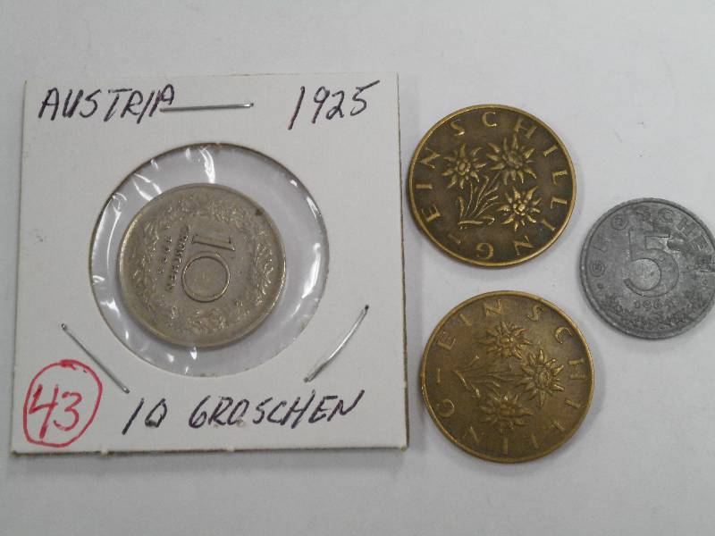 Misc. foreign Coins Austria 1925 1...