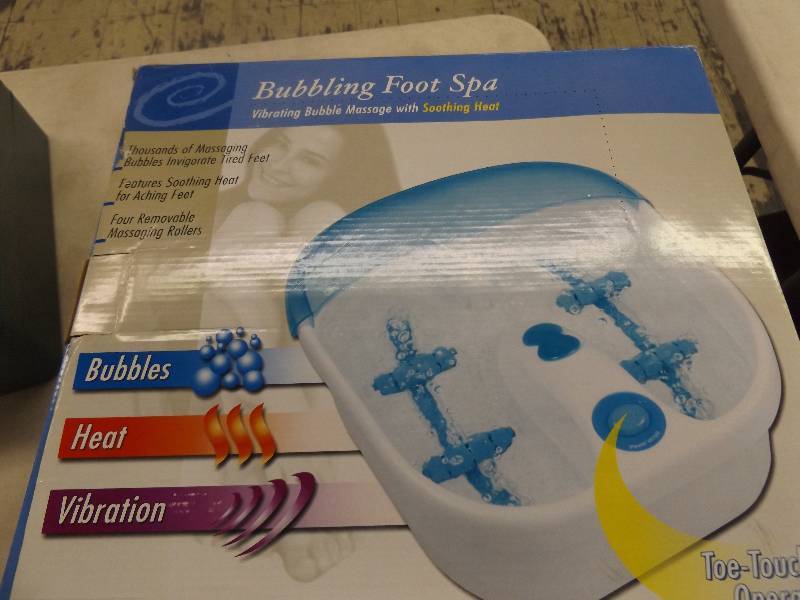 Bubbling Foot Spa