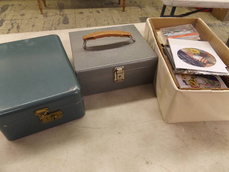 Metal Boxes, CDs, Cassettes