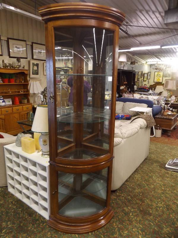 Corner Curio Cabinet
