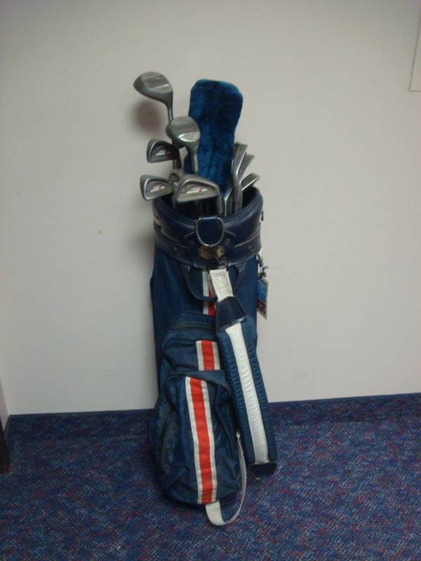 Golf Bag With Some Clubs...
