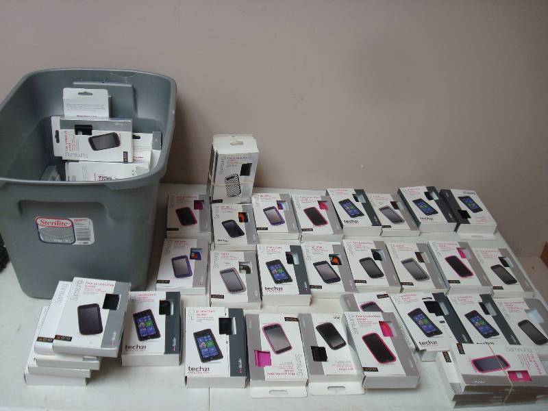 Lot Of About 50 NEW T-Mobile Phone Cases, Dif...