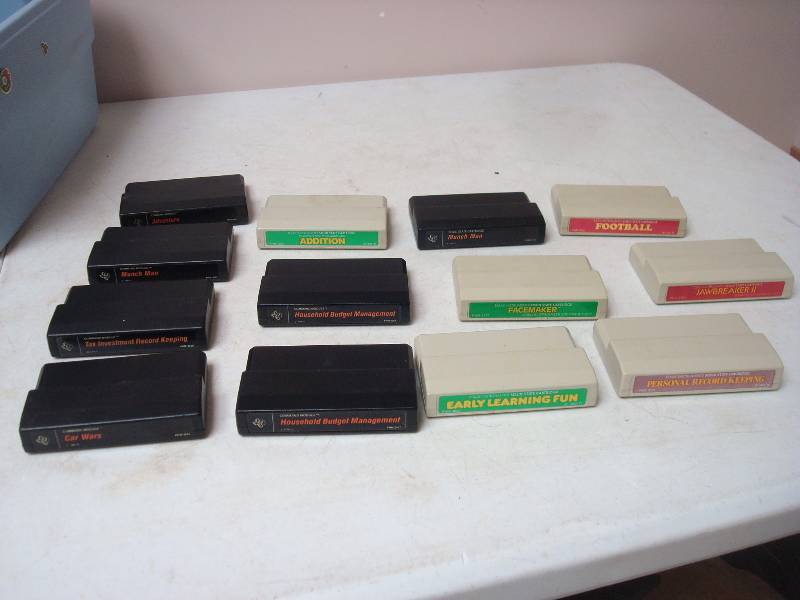 Lot Of Texas Instrument Games, Untested...