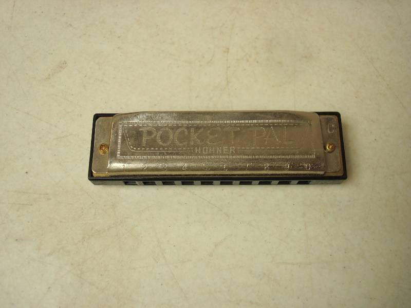 Hohner Pocket Pal Harmonica, Used, C...