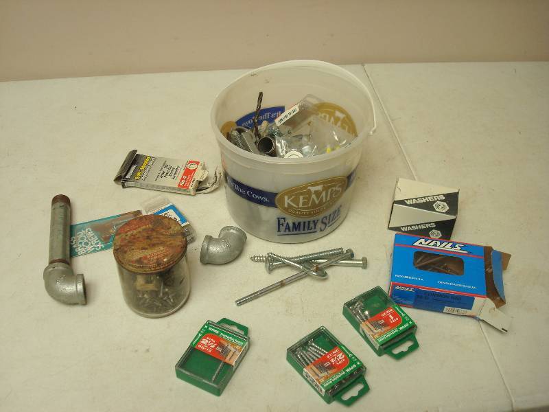 Bucket Of Hardware And Screws...